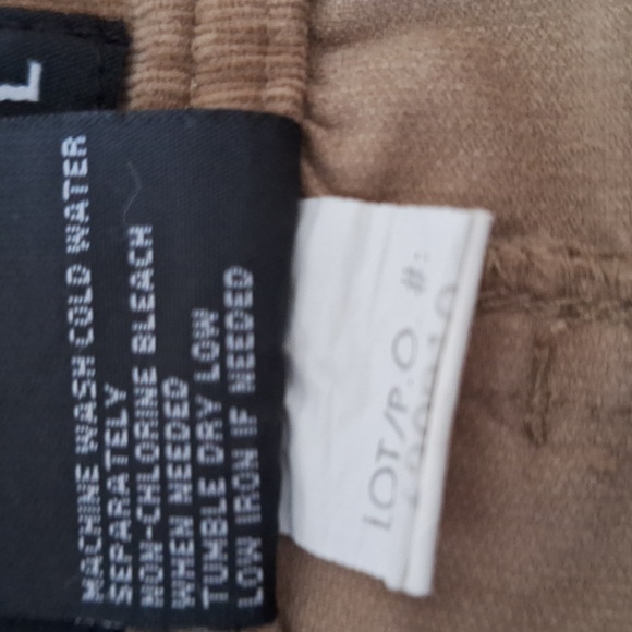 Tribal Beige/Light Brown Corduroy Skirt - Picture 6 of 6